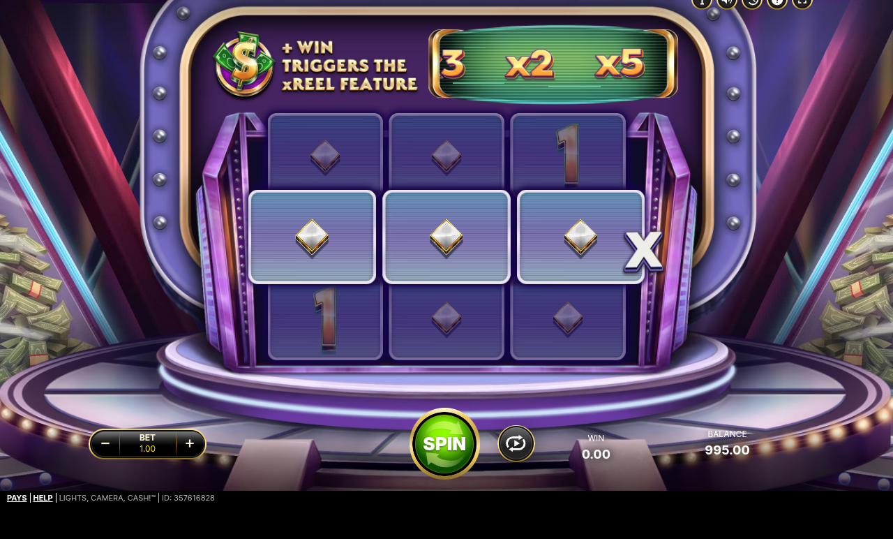 Lights, Camera, Cash! gameplay