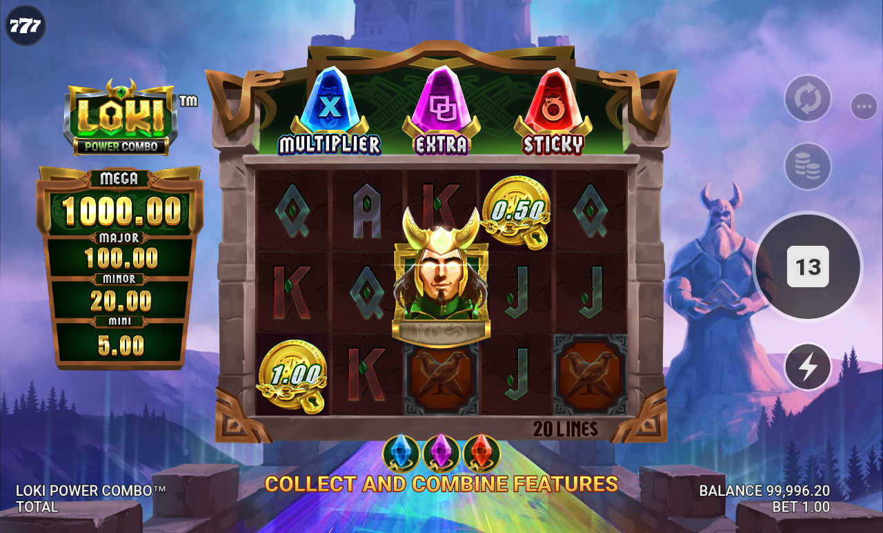 Loki Power Combo gameplay