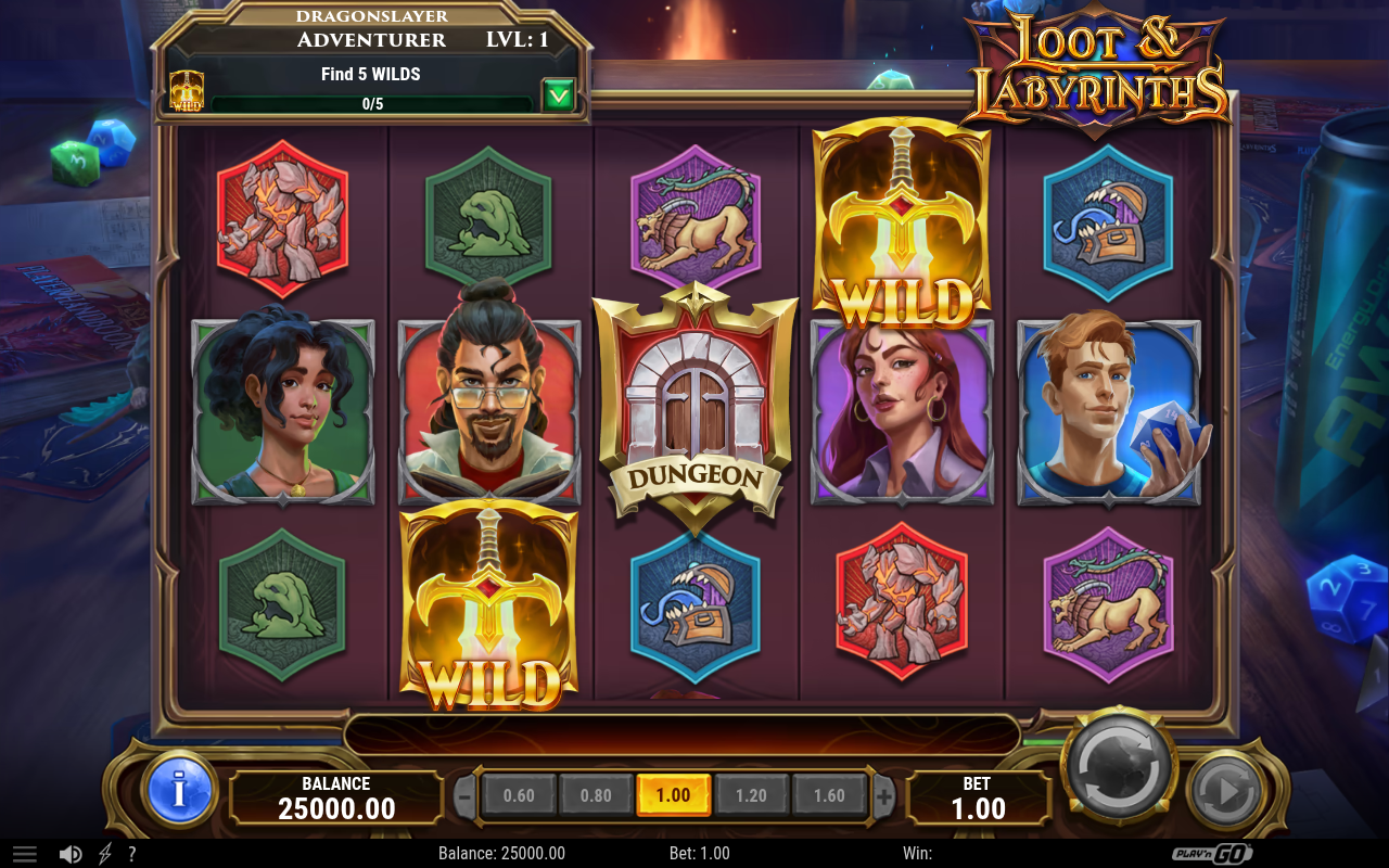 Loot & Labyrinths base game