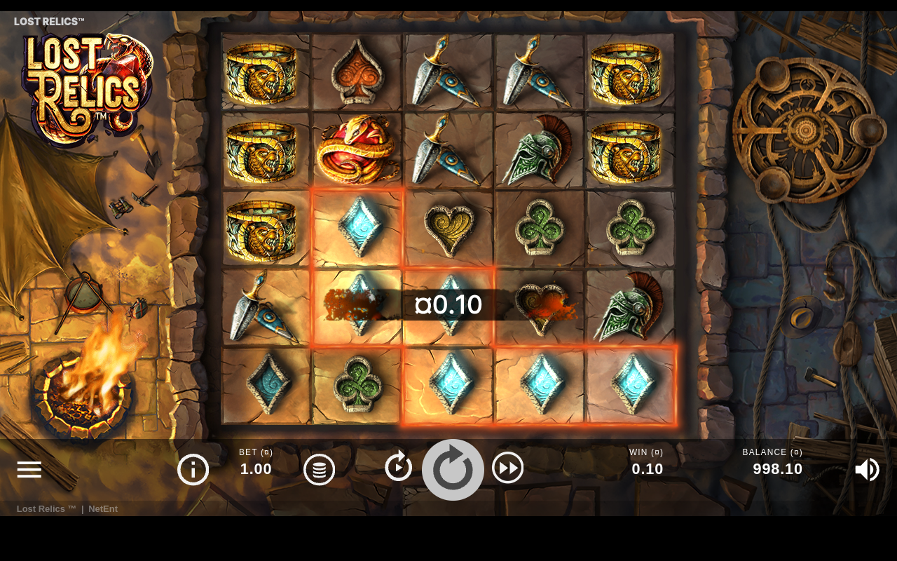 Lost Relics gameplay