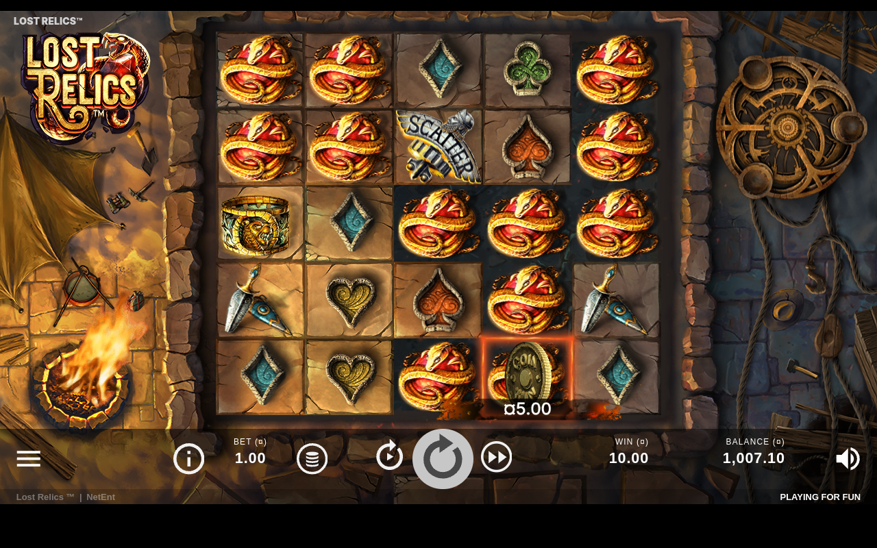 Lost Relics gameplay