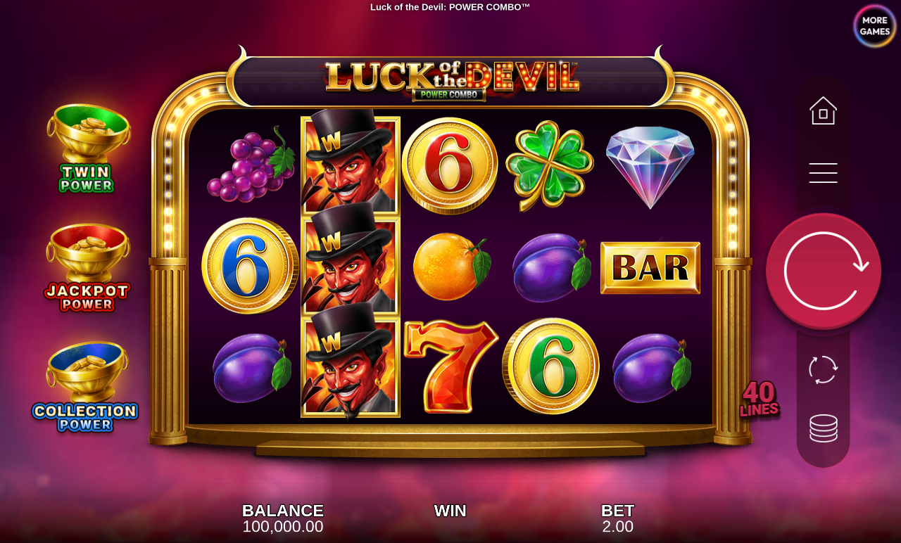 Luck of the Devil: POWER COMBO base game