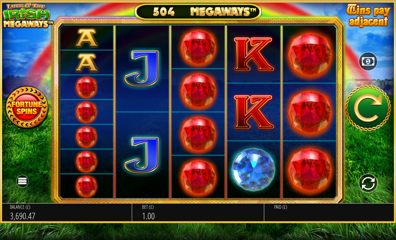 Luck O The Irish Megaways gameplay