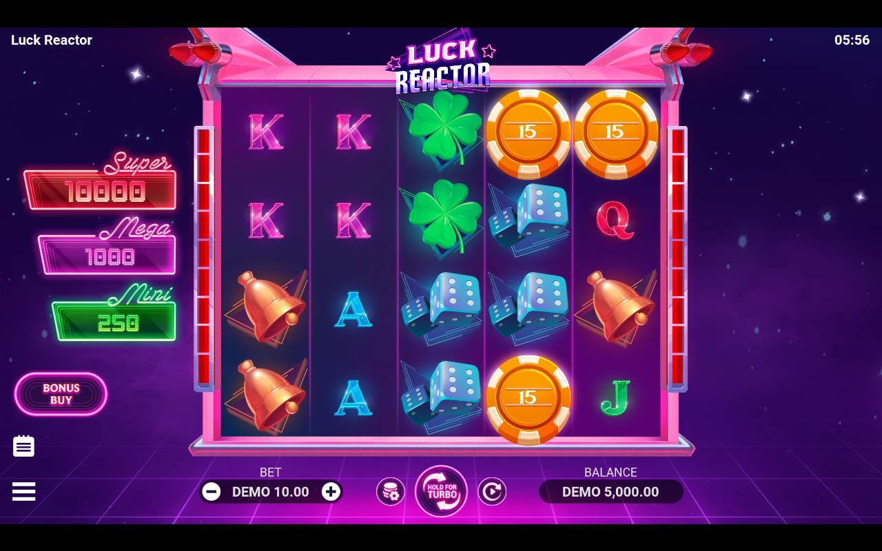 Luck Reactor base game
