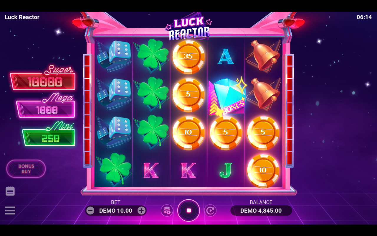 Luck Reactor gameplay