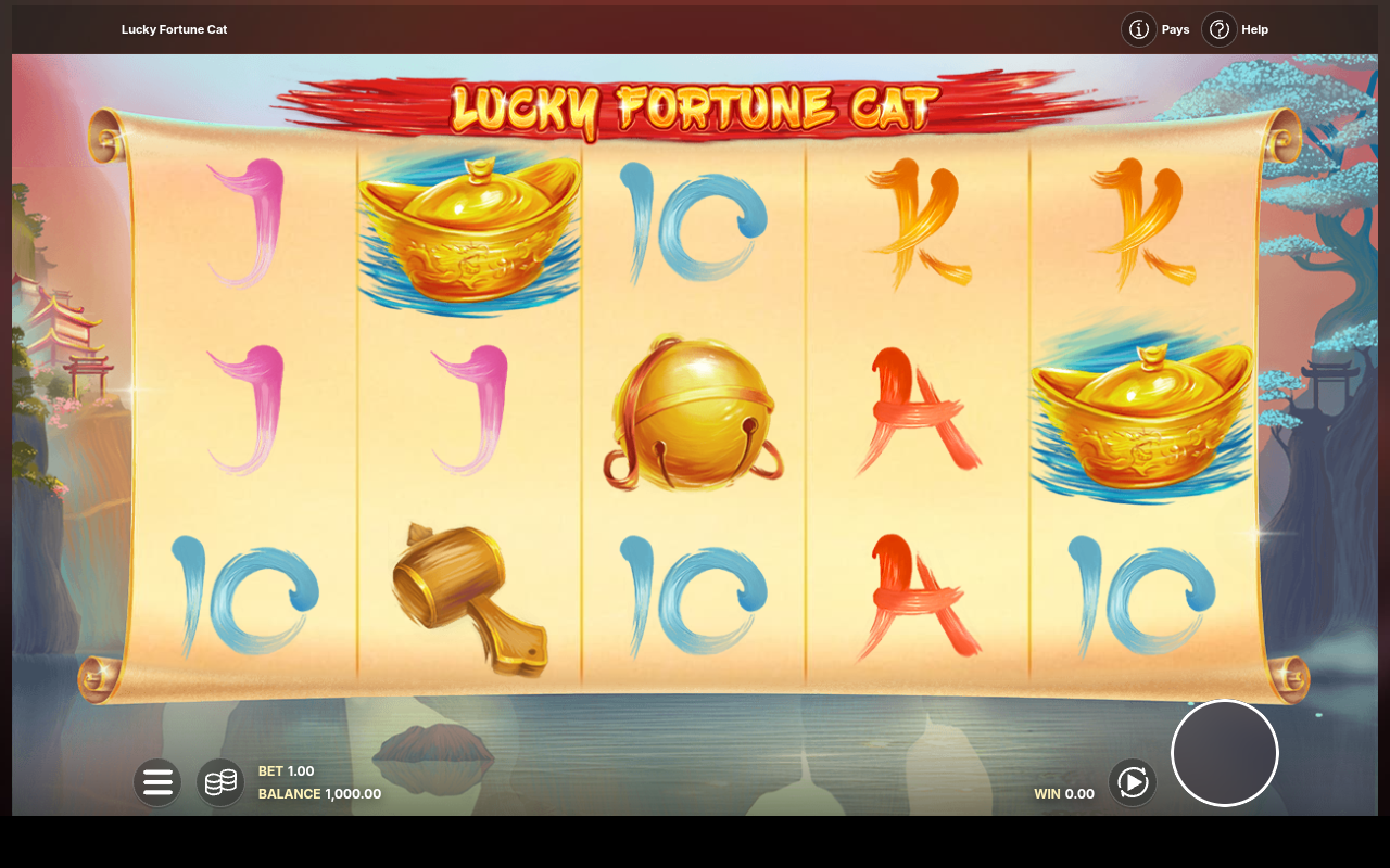 Lucky Fortune Cat base game