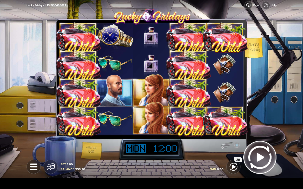 Lucky Fridays gameplay