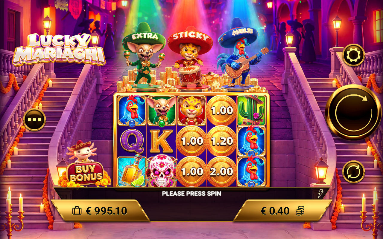 Lucky Mariachi gameplay