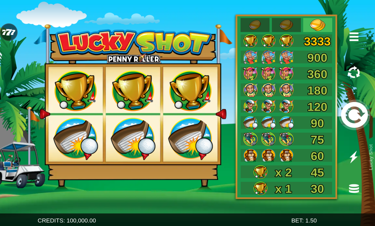 Lucky Shot base game