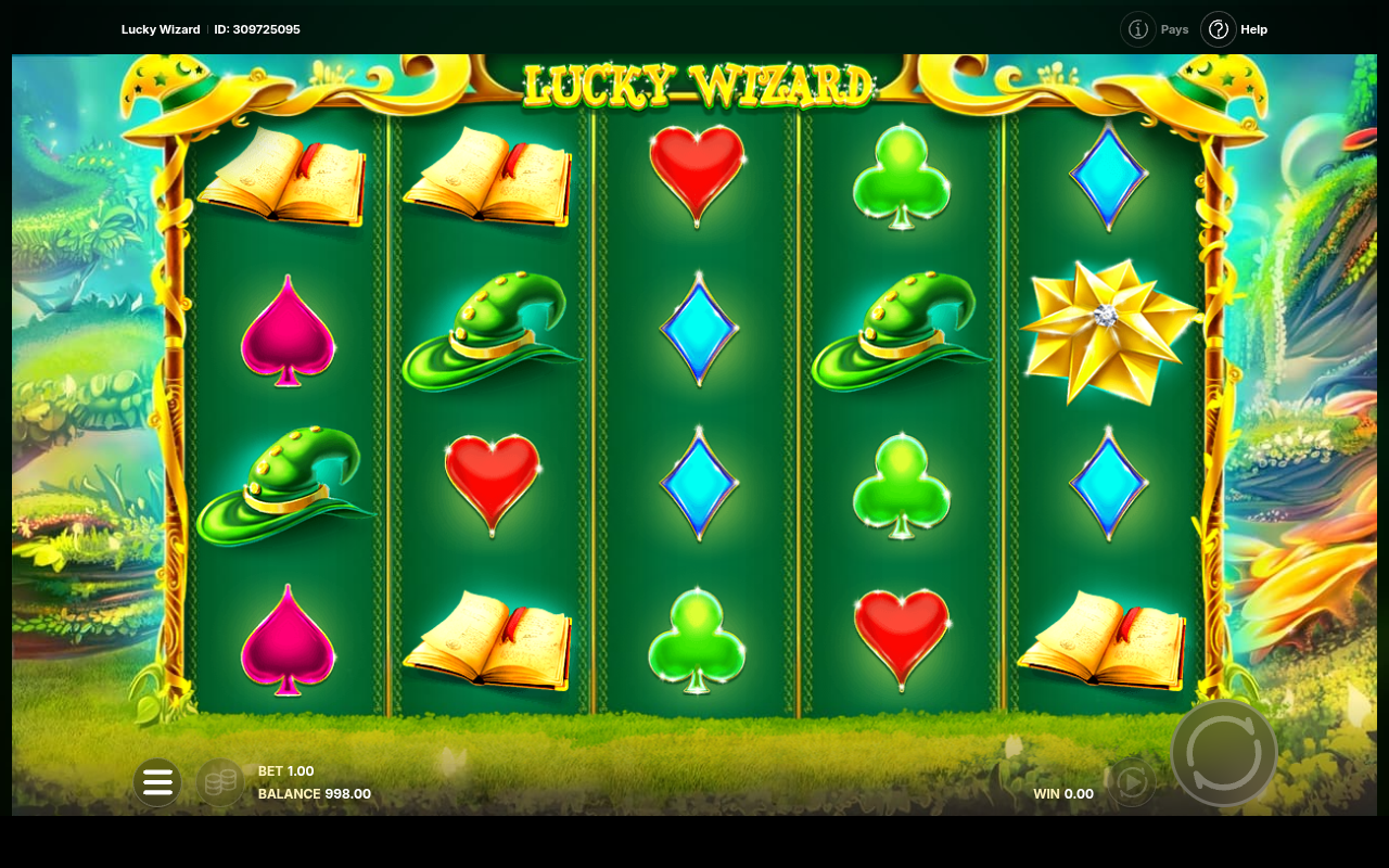 Lucky Wizard gameplay