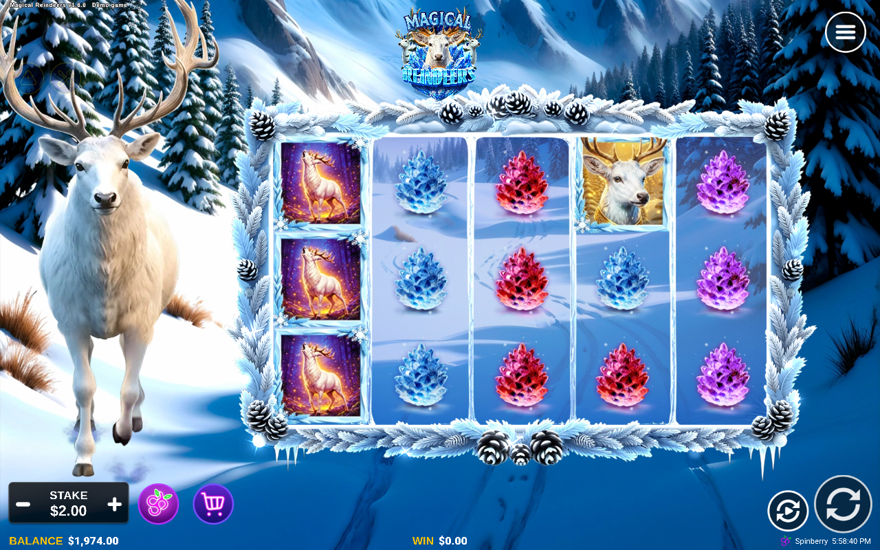 Magical Reindeers gameplay