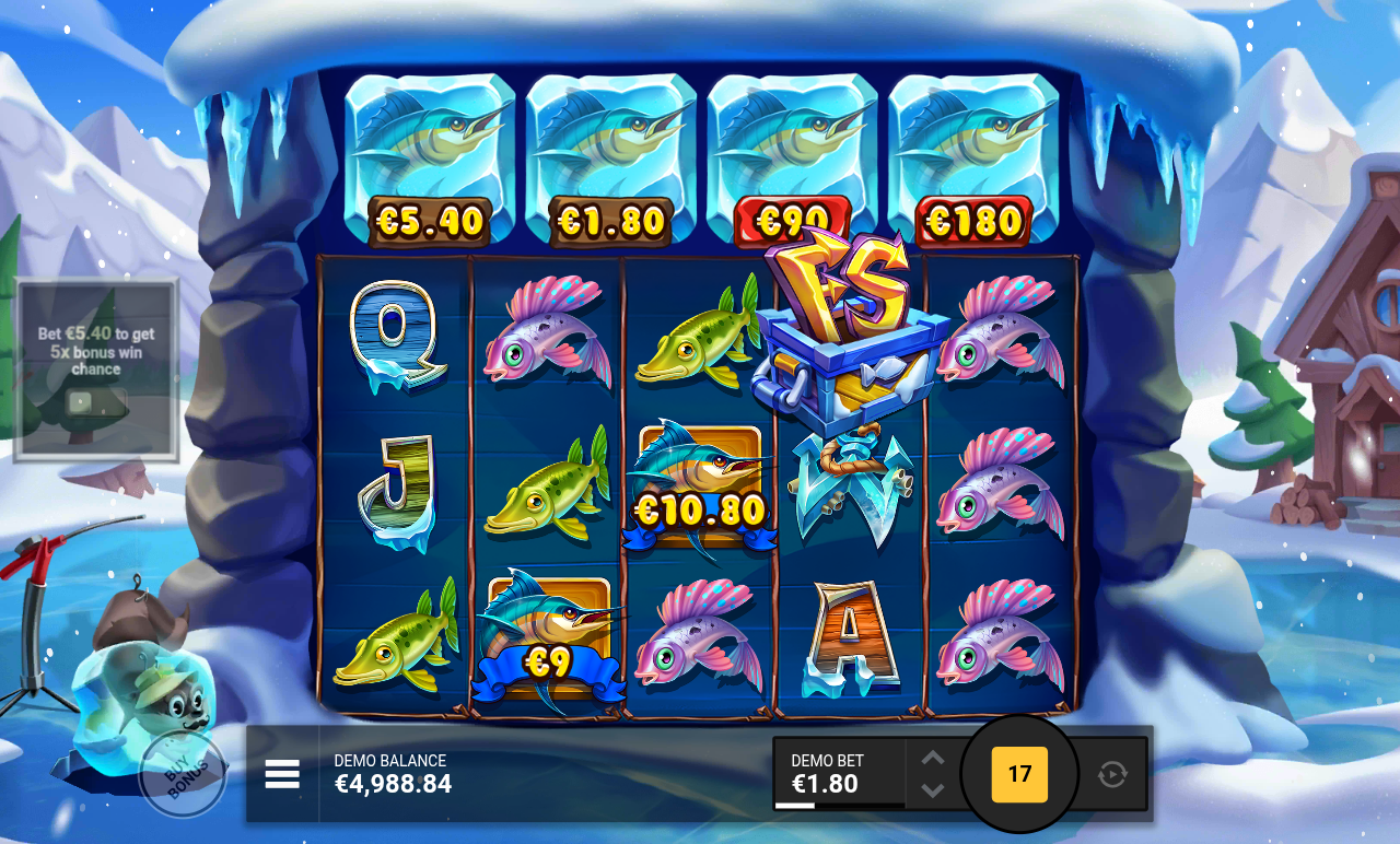 Marlin Masters: Frozen Frenzy gameplay