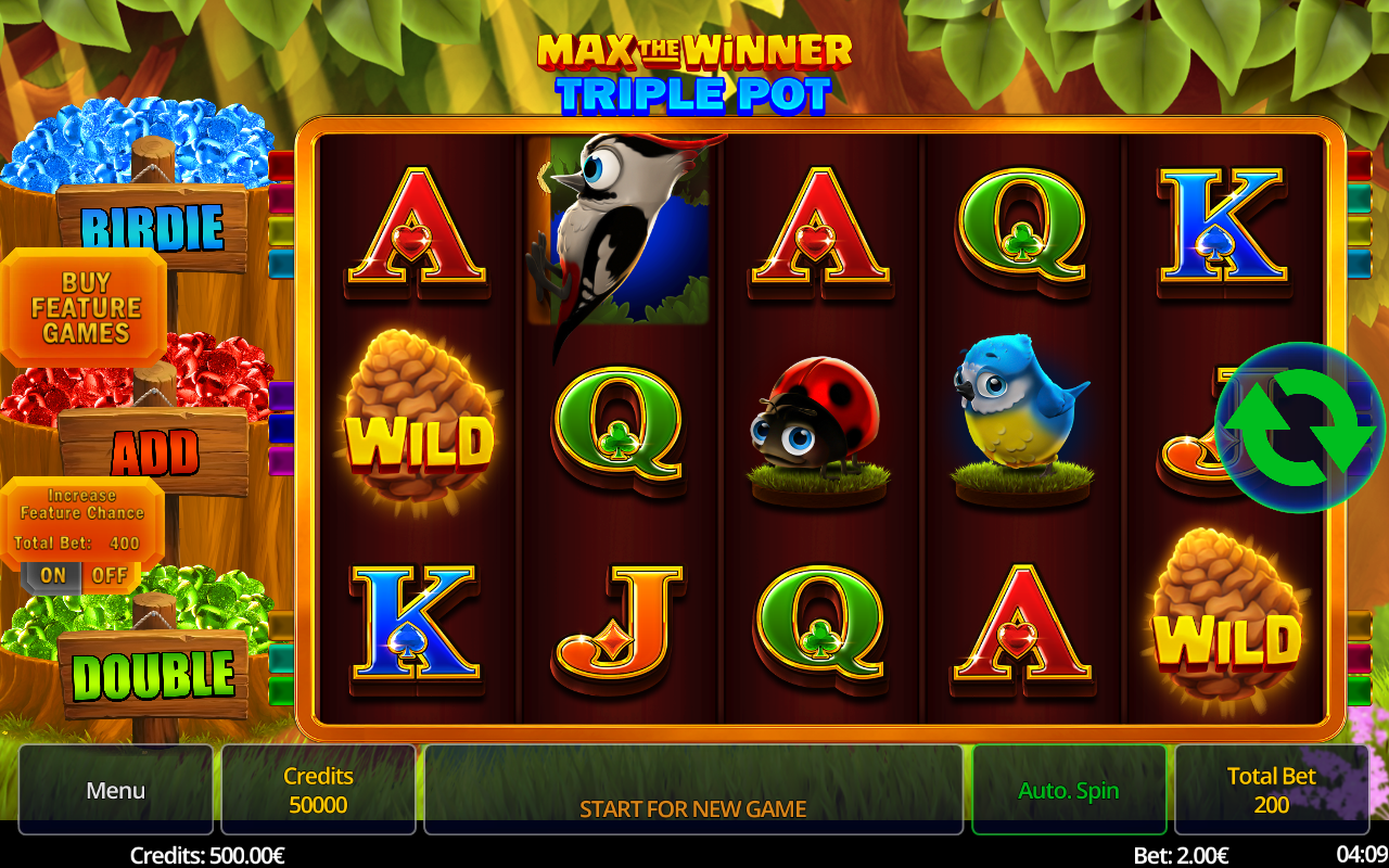 Max the Winner: Triple Pot base game