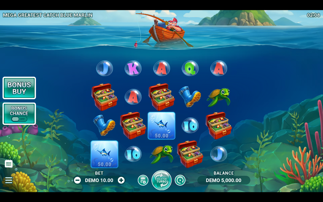Mega Greatest Catch Blue Marlin base game