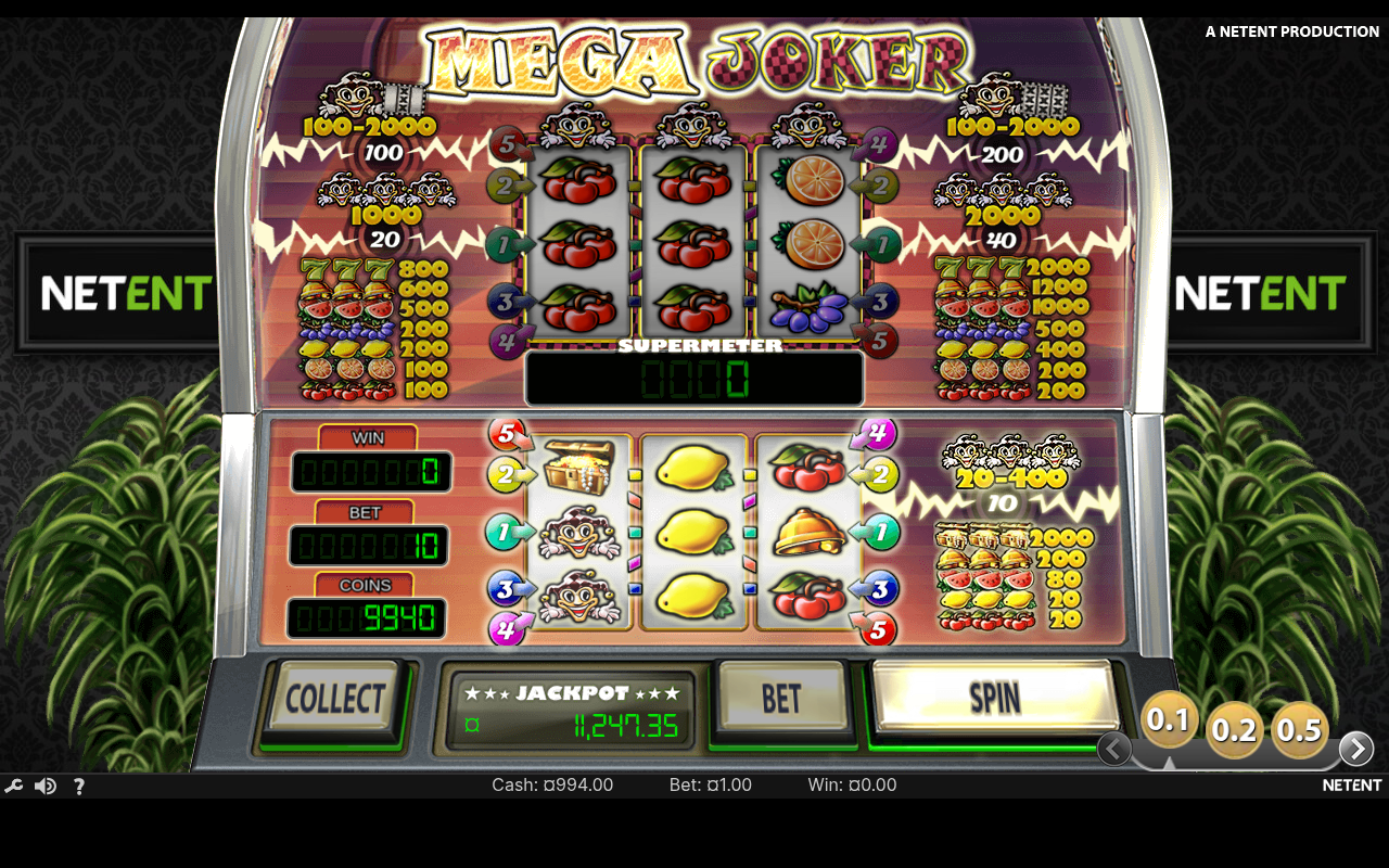 Mega Joker gameplay