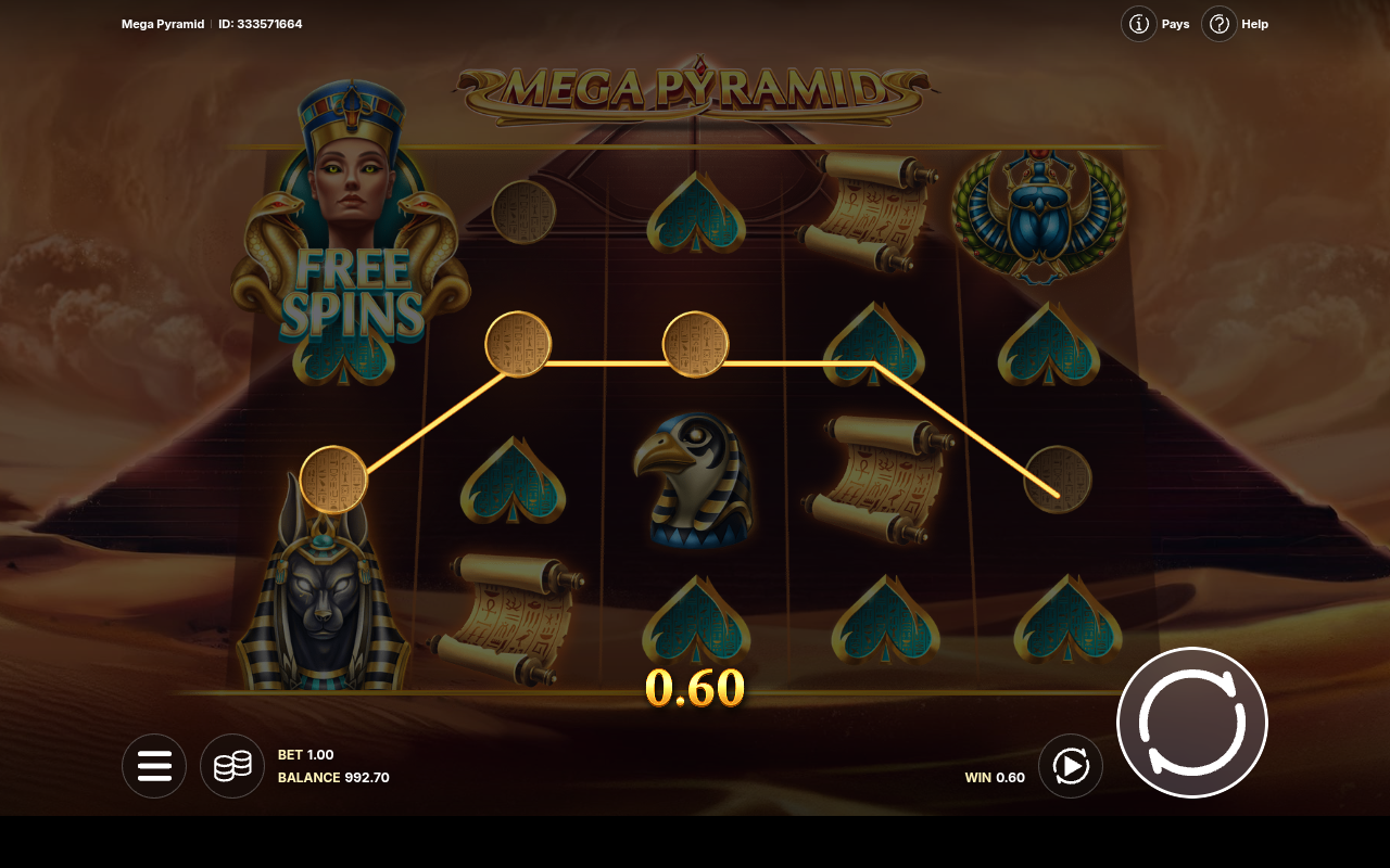 Mega Pyramid gameplay