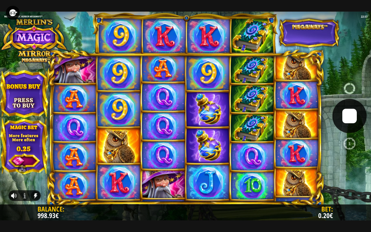 Merlin S Magic Mirror Megaways gameplay