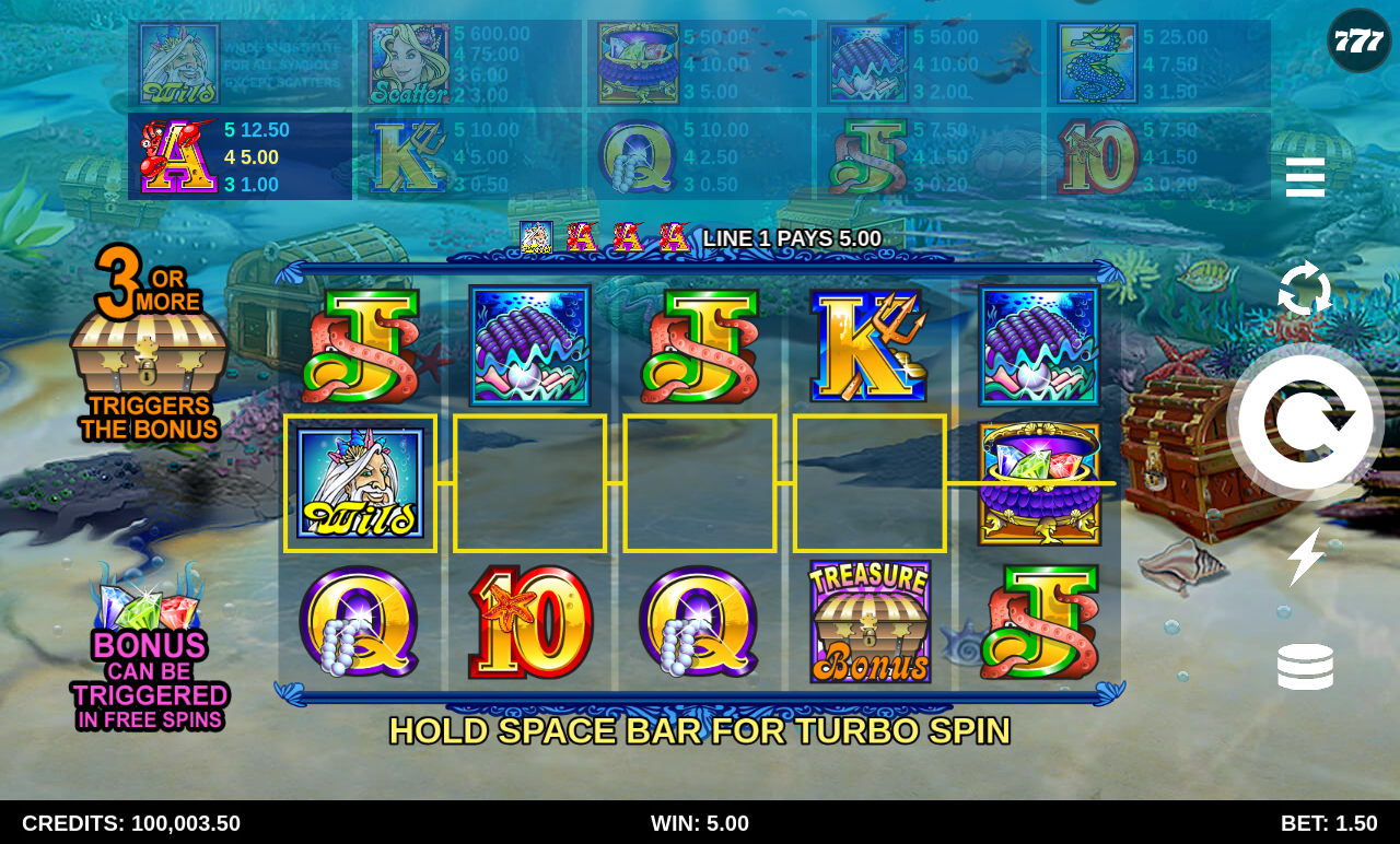 Mermaids Millions gameplay