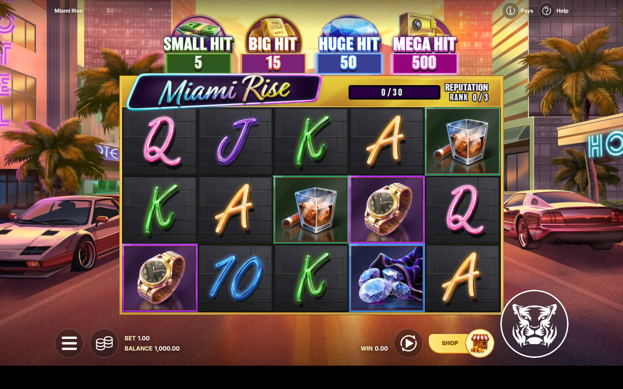 Miami Rise base game