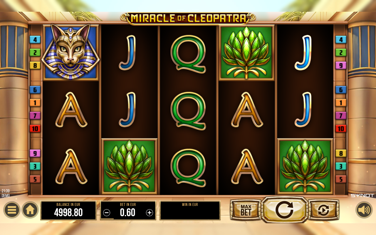 Miracle of Cleopatra gameplay
