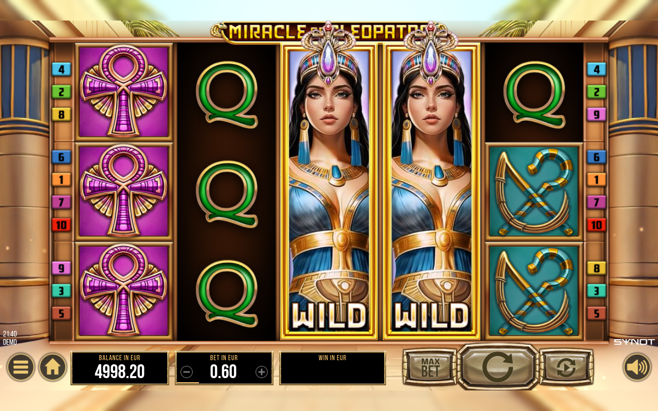 Miracle of Cleopatra gameplay