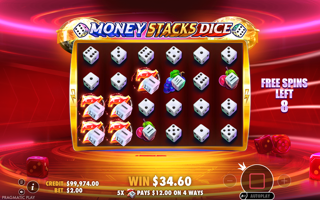 Money Stacks Dice base game