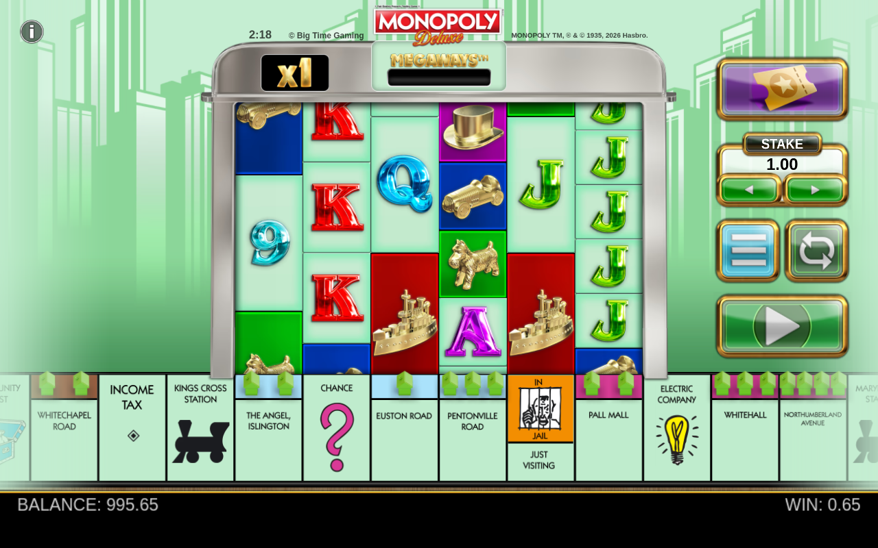 Monopoly Deluxe gameplay