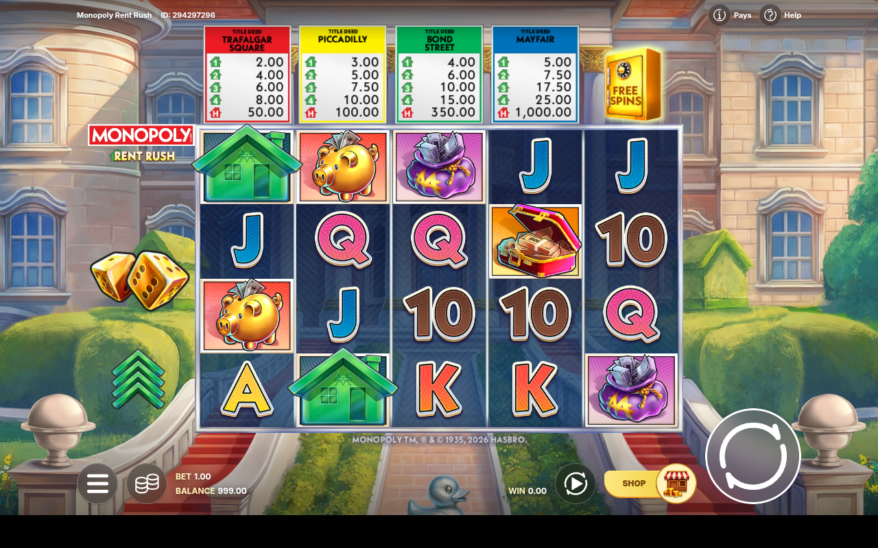 MONOPOLY Rent Rush gameplay