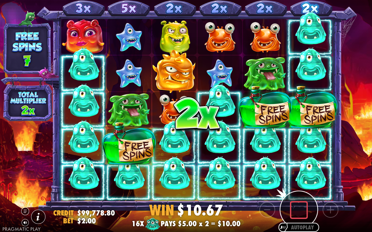 Monster Superlanche bonus round