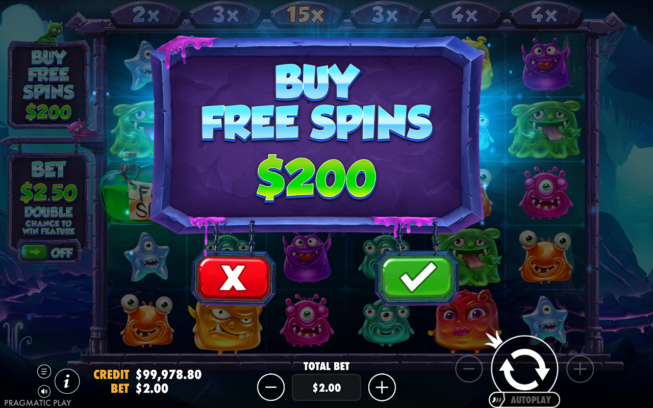 Monster Superlanche bonus buy