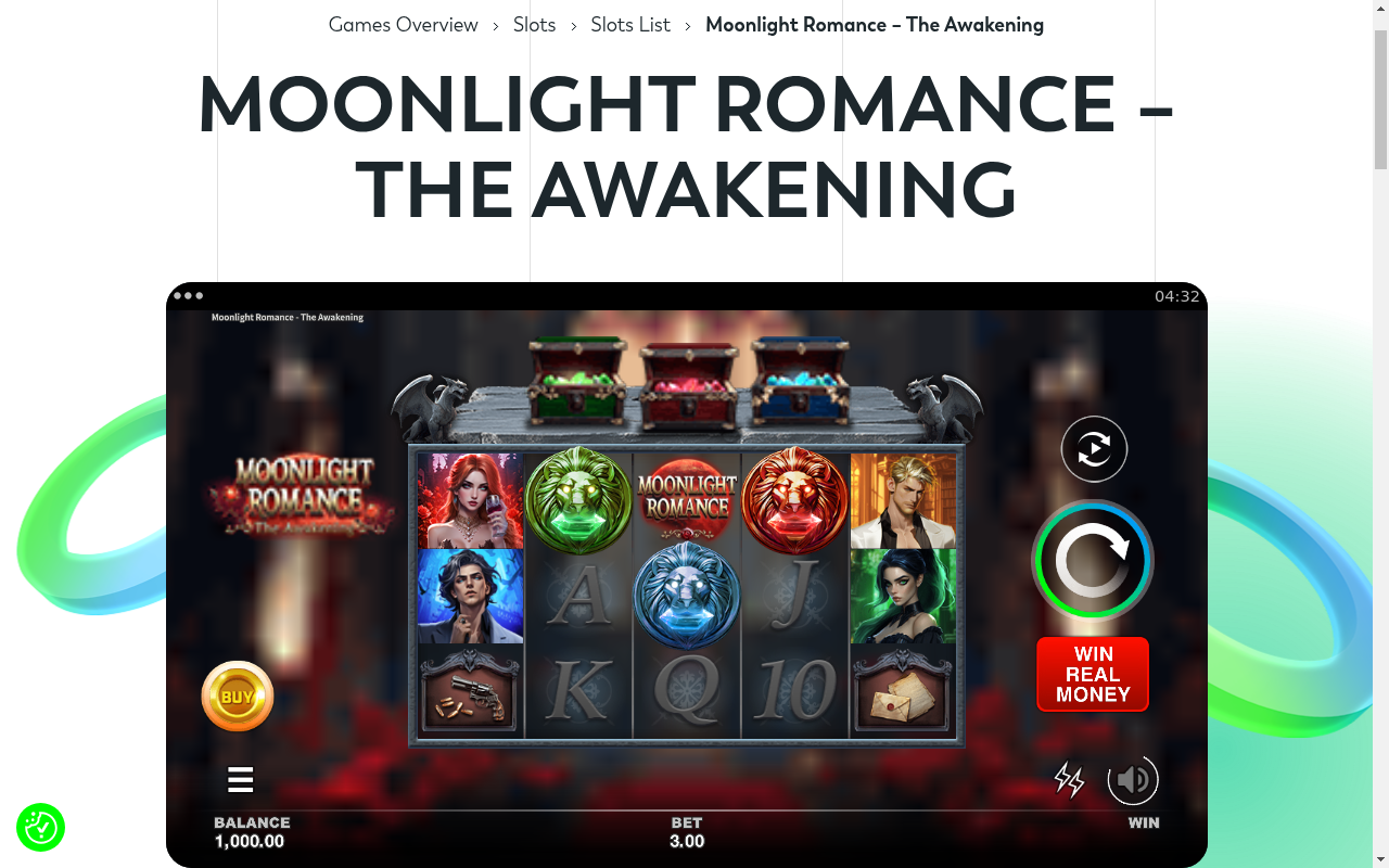 Moonlight Romance - The Awakening base game