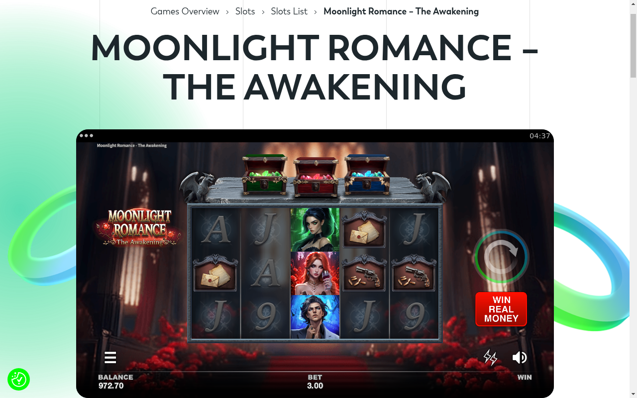 Moonlight Romance - The Awakening gameplay