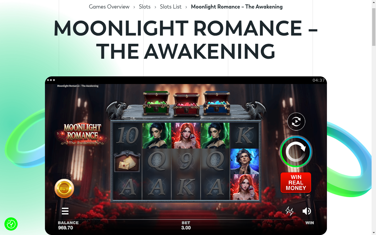 Moonlight Romance - The Awakening gameplay