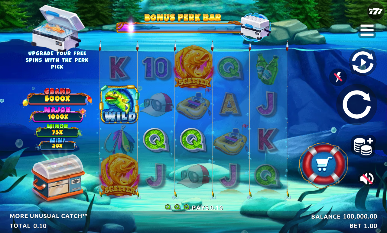 More Unusual Catch gameplay