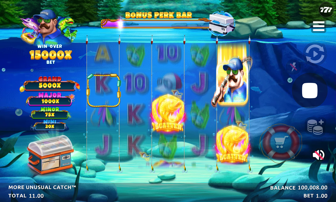More Unusual Catch gameplay