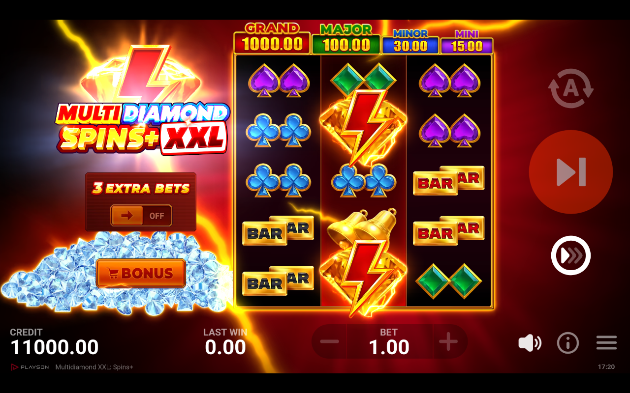 Multidiamond XXL: Spins+ base game