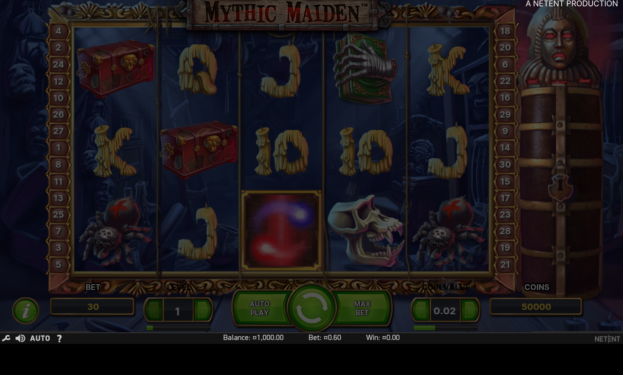 Mythic Maiden base game