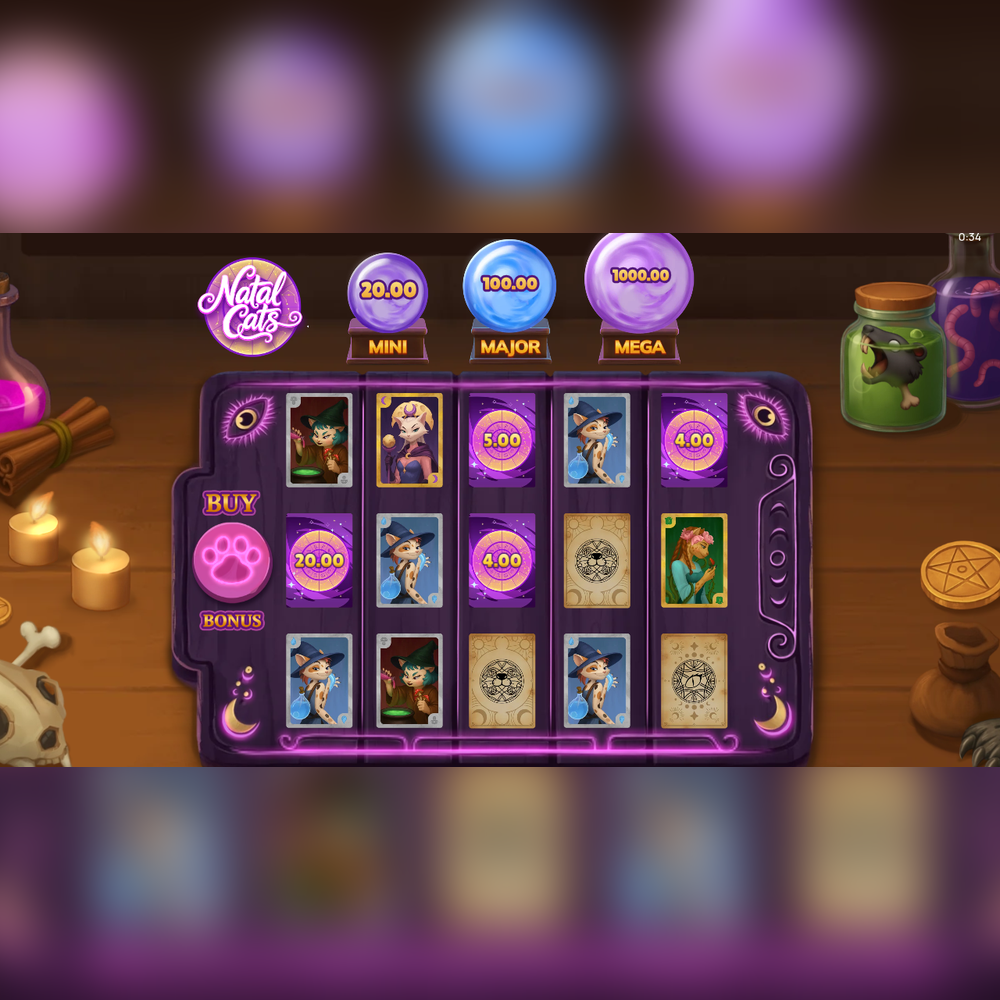 Play Natal Cats Slot Game