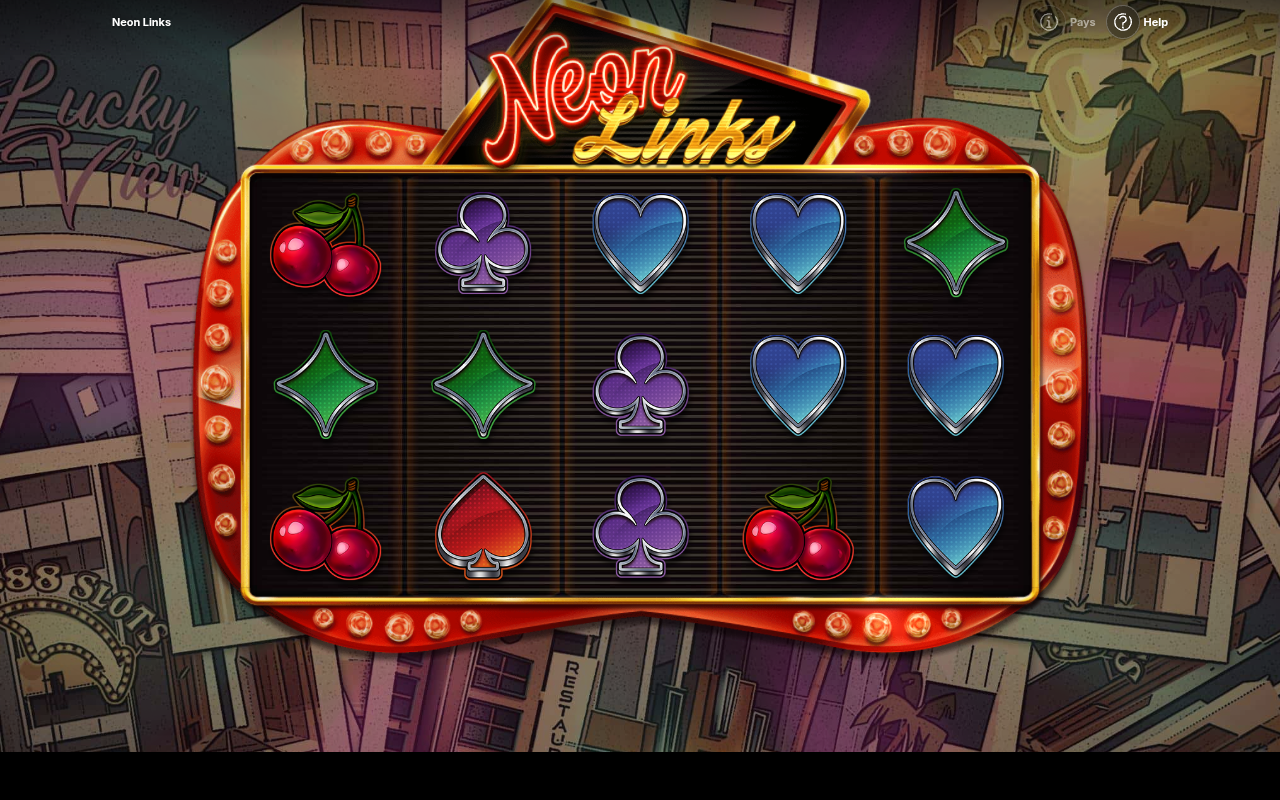 Neon Links base game