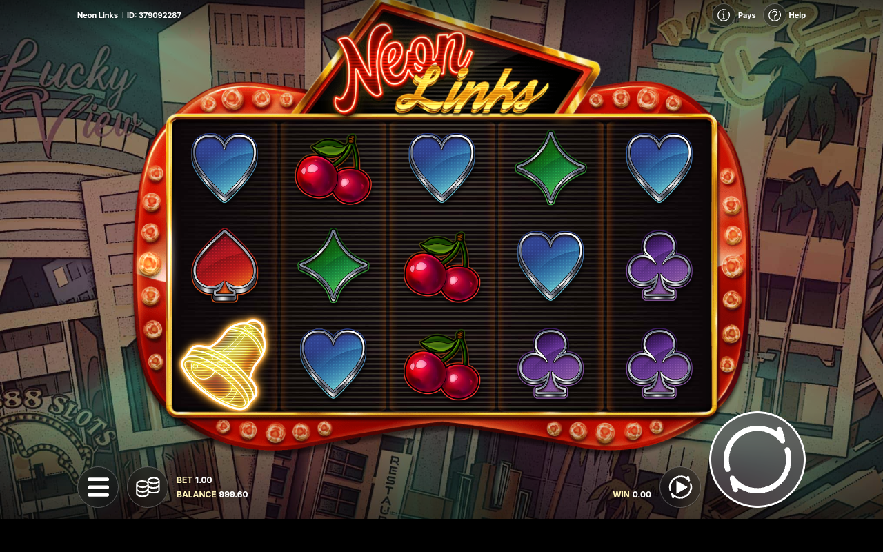 Neon Links gameplay