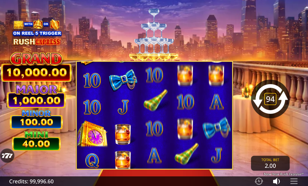 New Year Rush Express gameplay