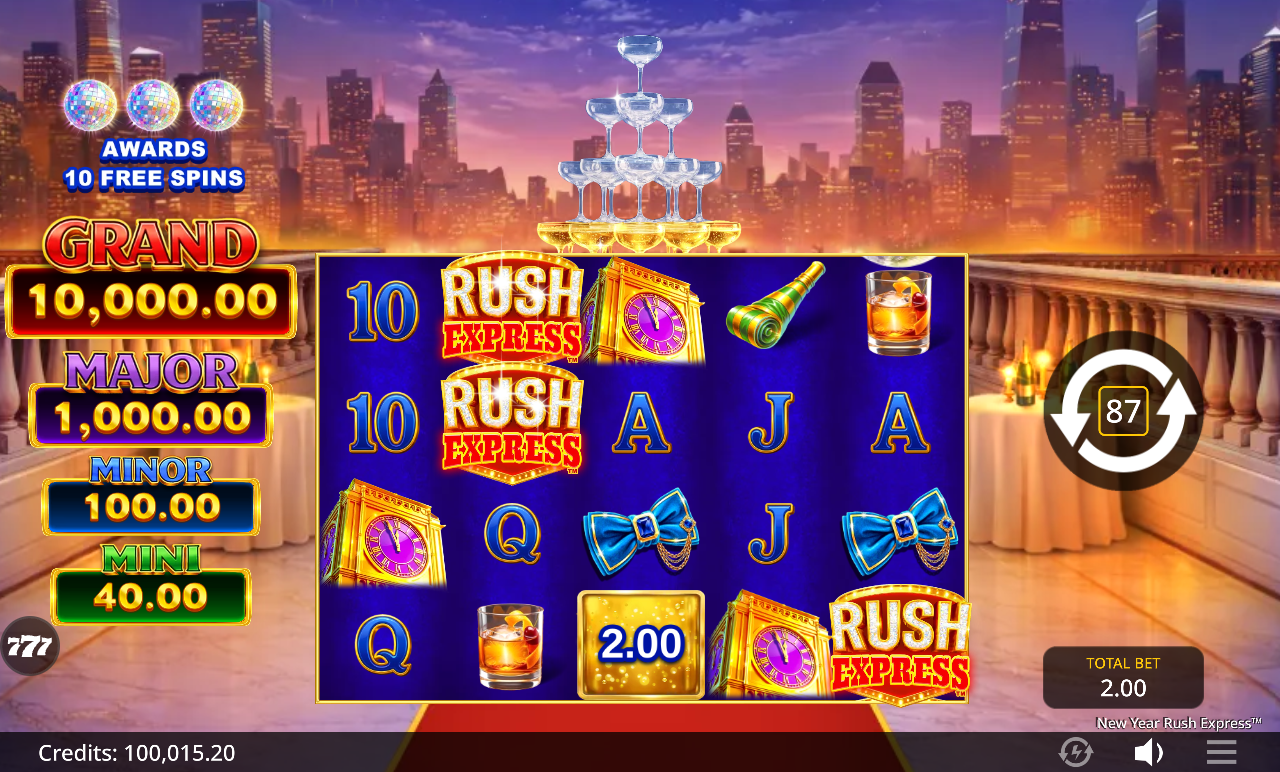 New Year Rush Express gameplay