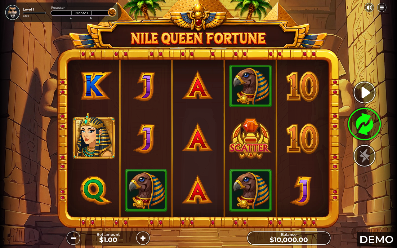 Nile Queen Fortune base game