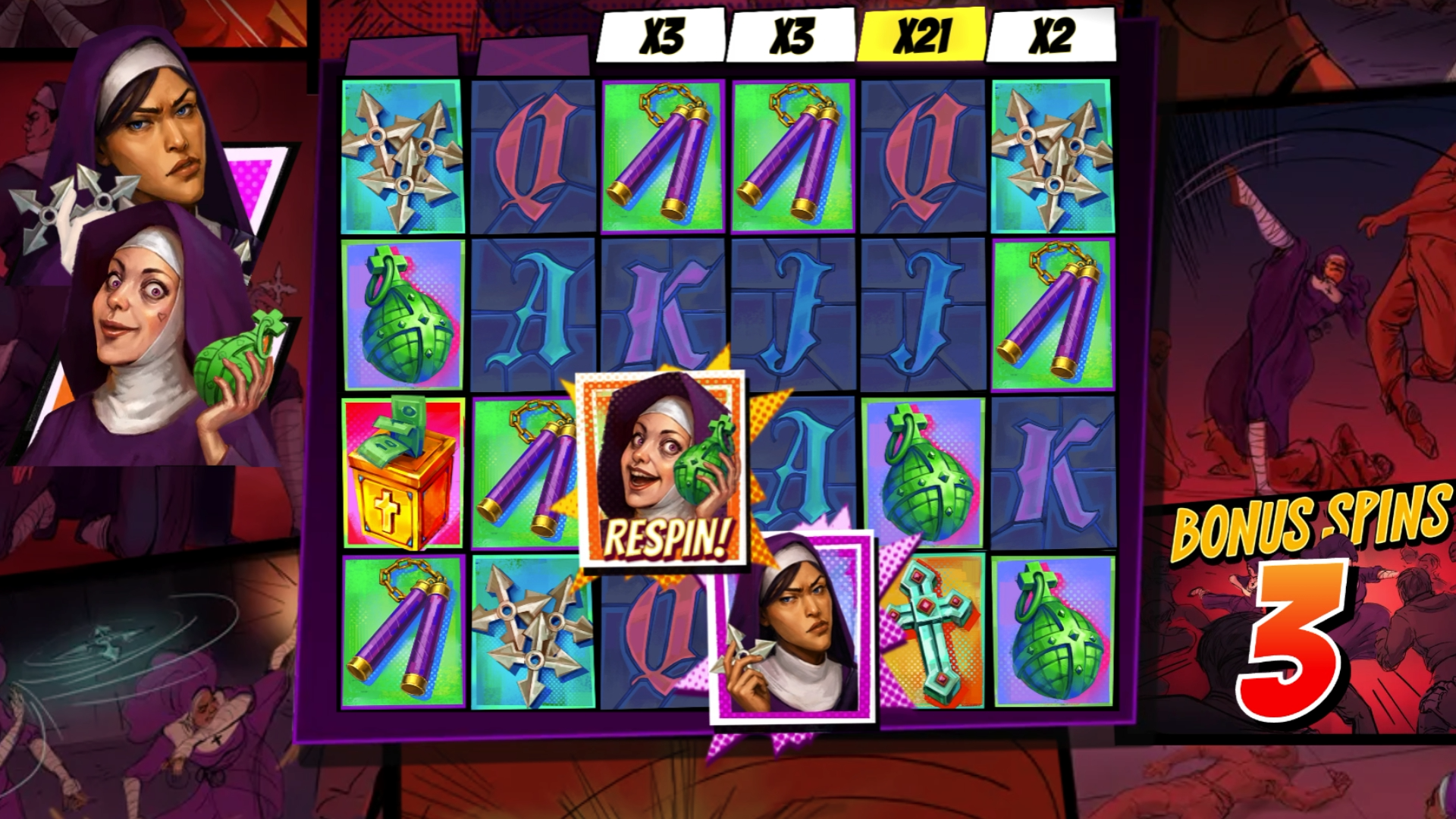 Nunchucks Free Spins