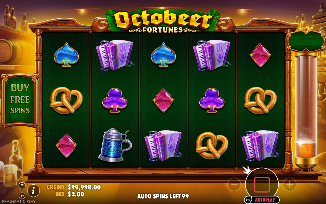 Octobeer Fortunes gameplay