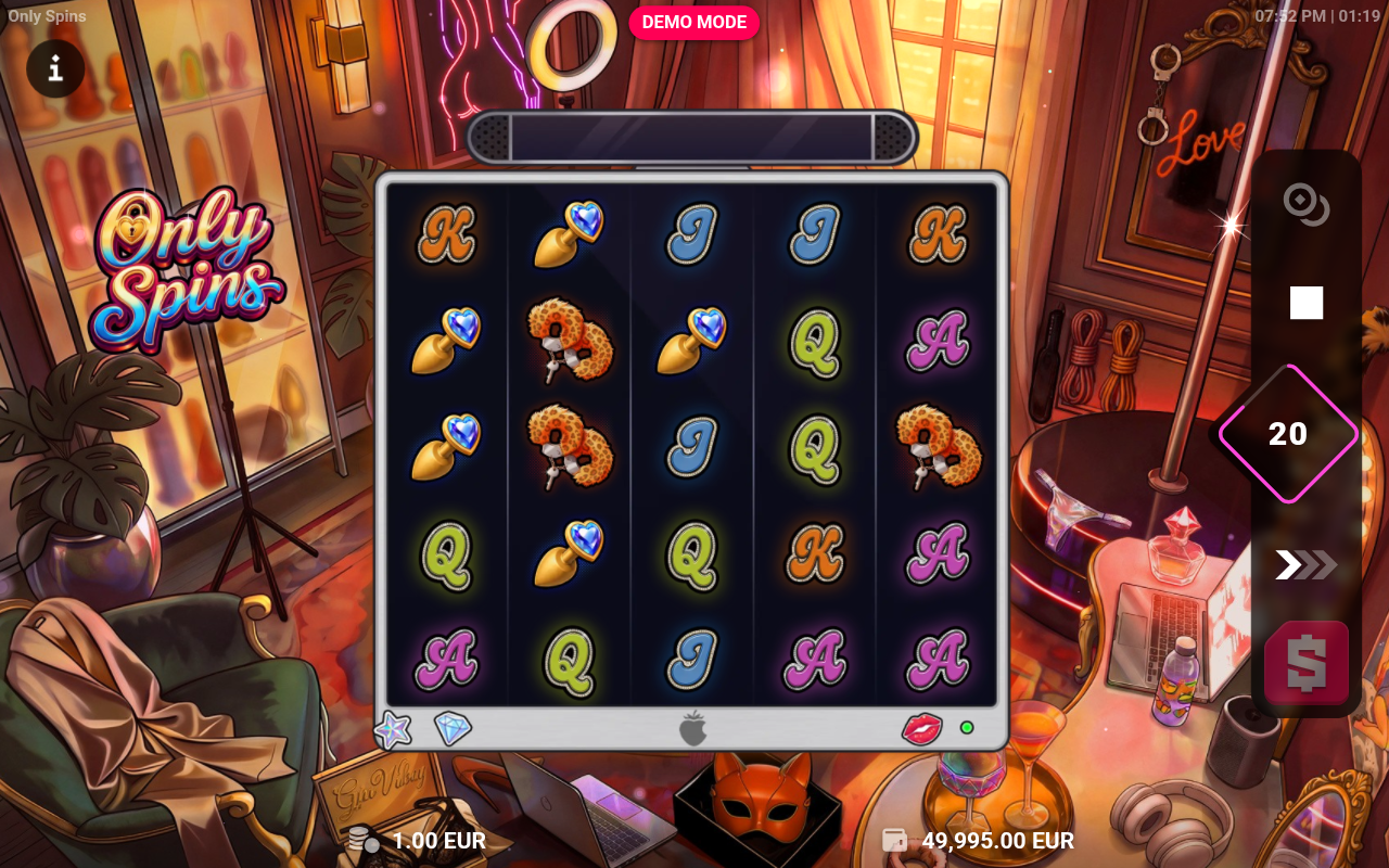 Only Spins gameplay