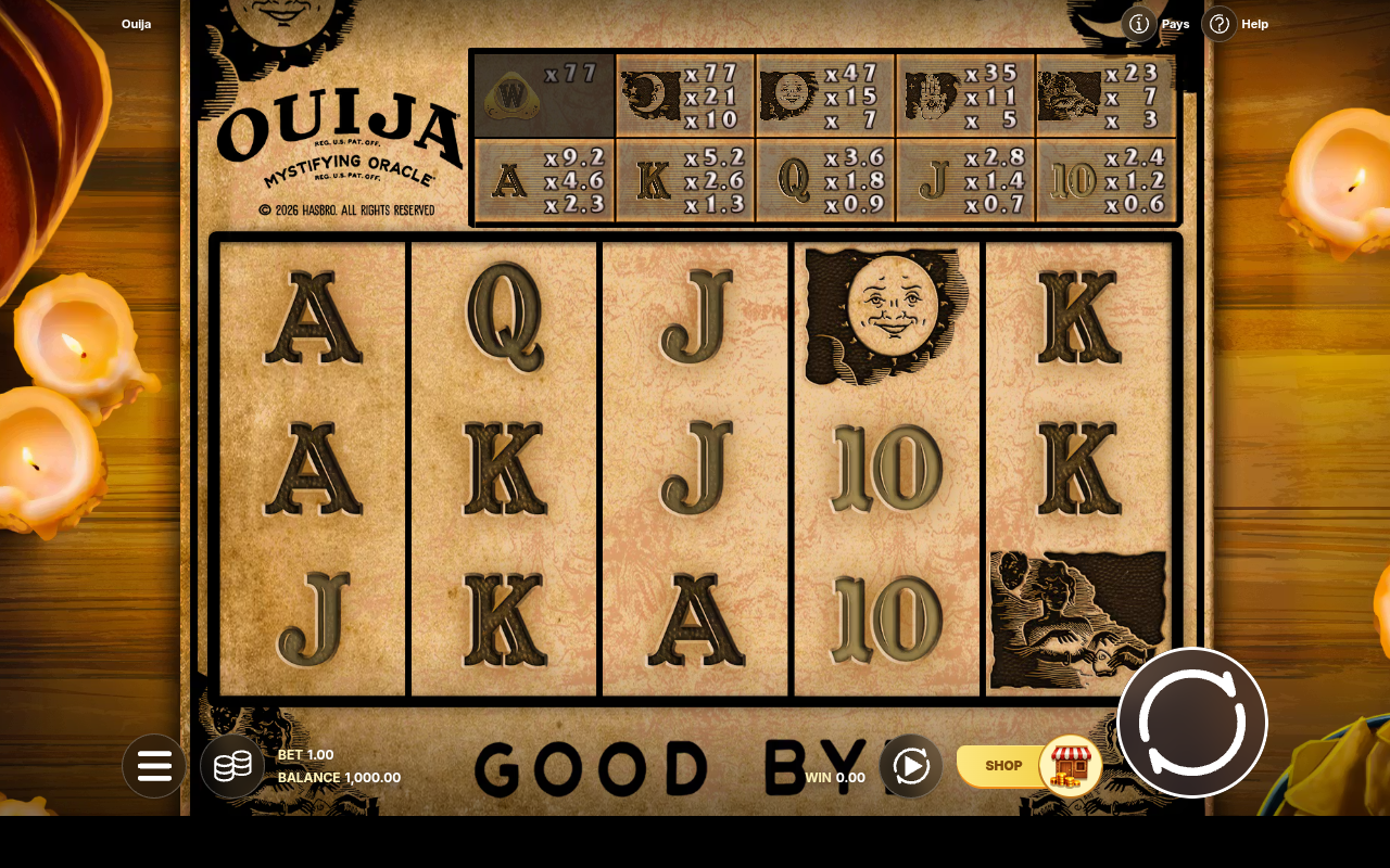 Ouija base game