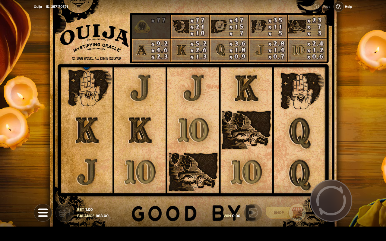 Ouija gameplay