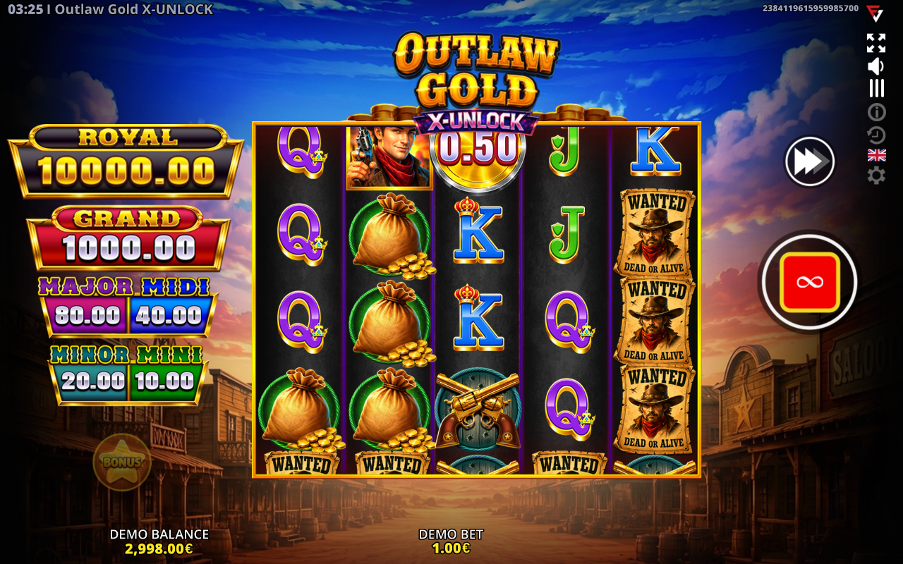 Outlaw Gold X-UNLOCK base game