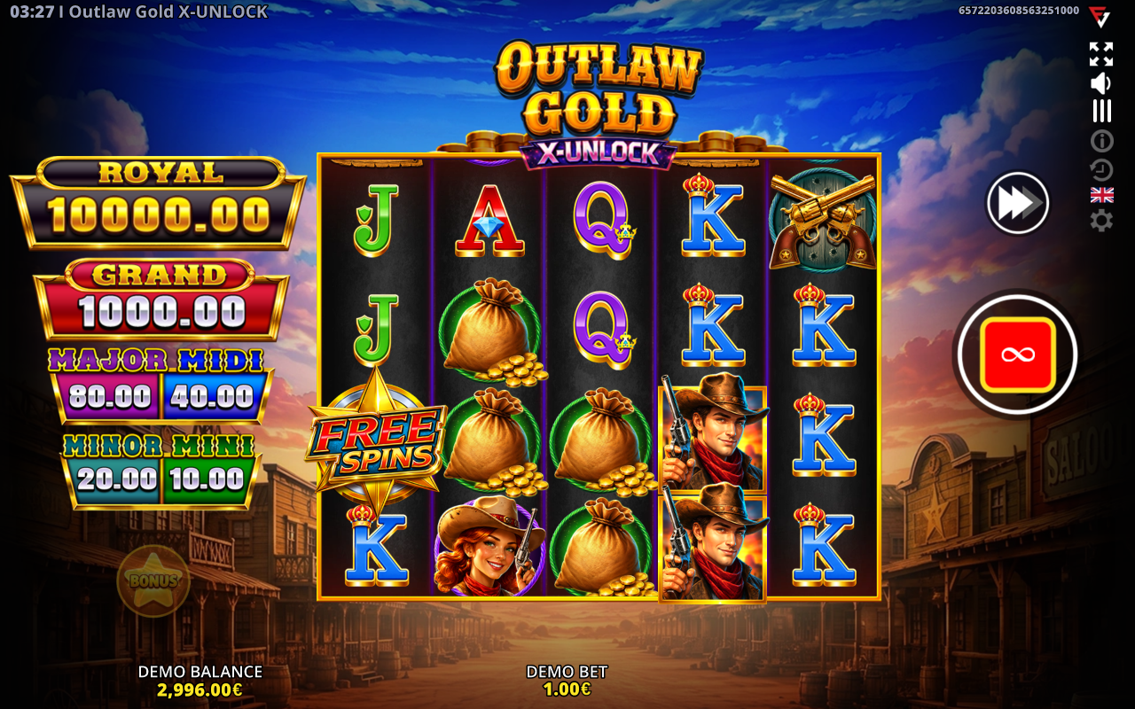 Outlaw Gold X-UNLOCK gameplay